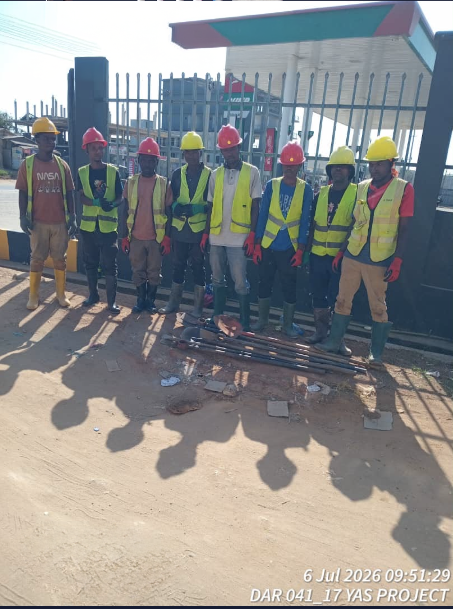 Mobilized Field Crew